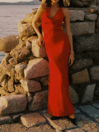 Klara Dress in Rossa