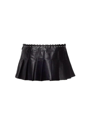 Miaou Renn Skirt Leather
