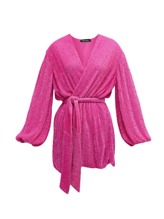Retrofete Gabrielle Robe Dress - Pastel Pink
