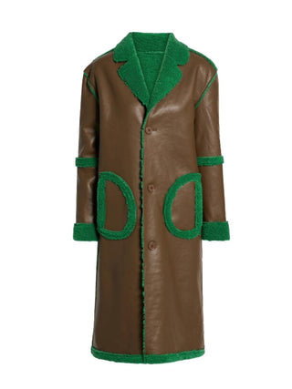 V BY MUUBAA Reversible faux shearling coat