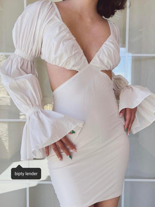 Miliana dress in white