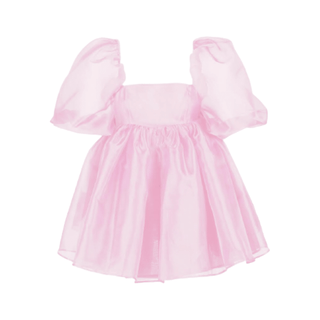 Selkie Puff Dress in Pink