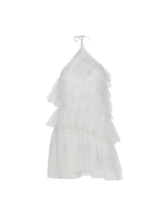 The Lou dress in Blanc