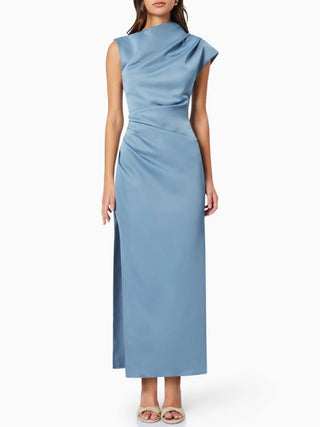 Elliott Coralie Maxi Dress- Steel Blue