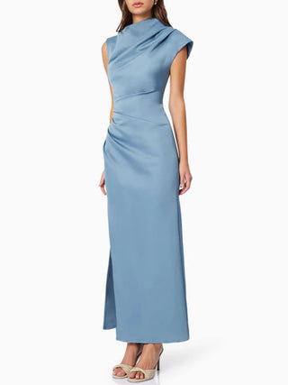 Elliott Coralie Maxi Dress- Steel Blue