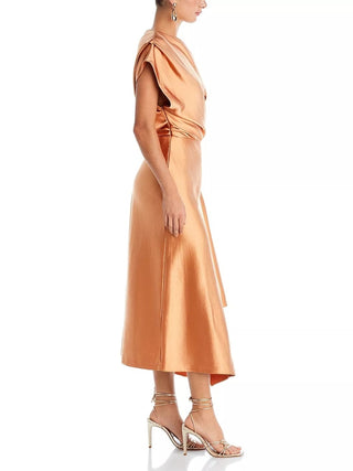 Jasmine Asymmetric Midi Dress