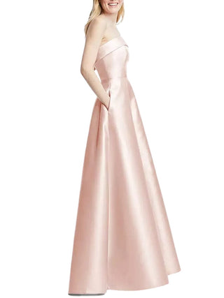 Alfred Sung Strapless Gown