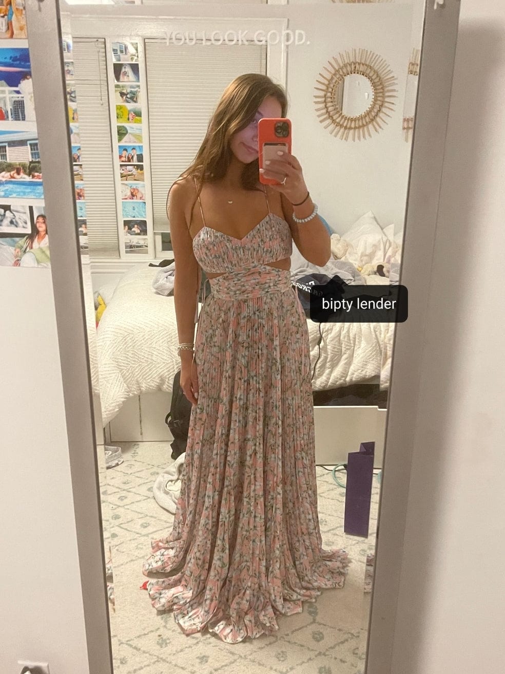 Elodie Gown in Floral