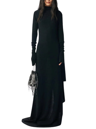 Zorka Asymmetric Knit Dress