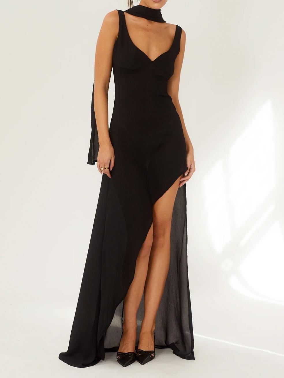 Amelie Dress in  Black