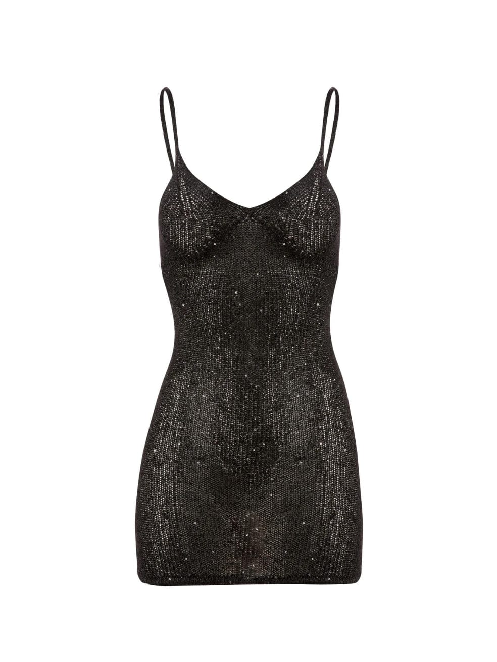 Delilah Mini Dress in Black Sequin