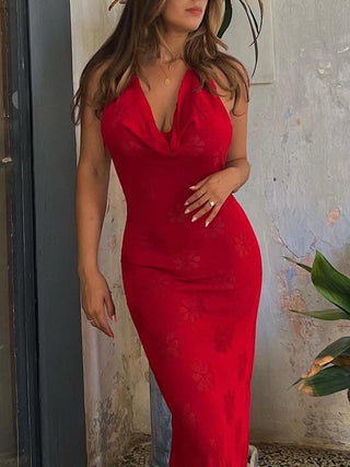 Klara Dress in Rossa