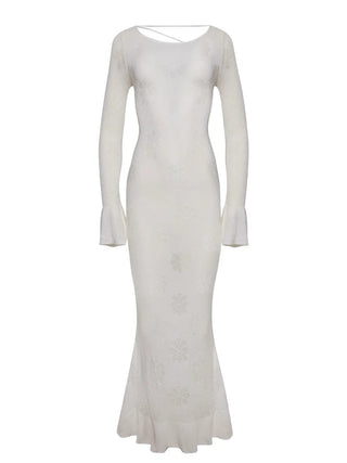 Rafaella Dress in Venetian White