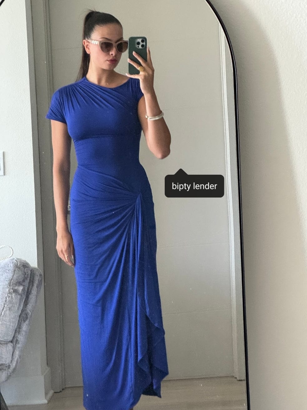 Venus Dress in Blue