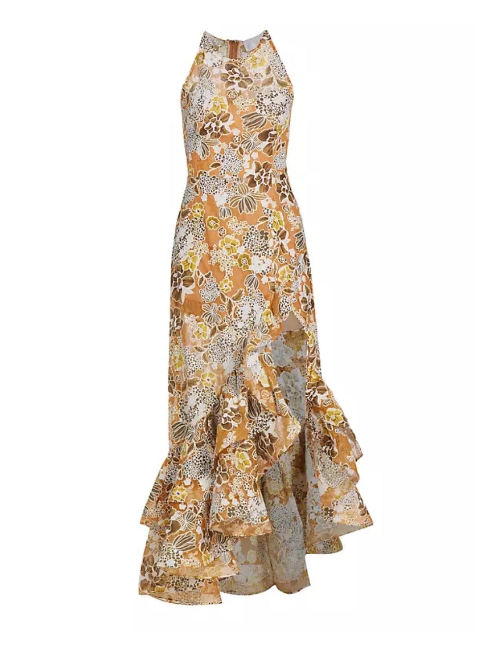 Sicilia Ruffle Dress Floral