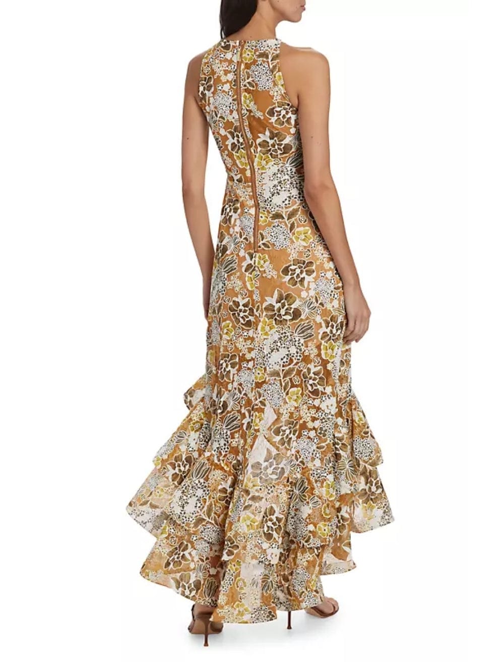 Sicilia Ruffle Dress Floral