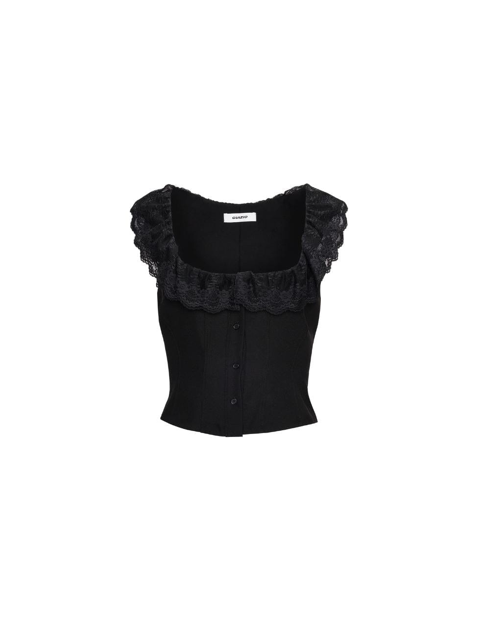 Paloma Lace Top in Black