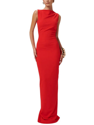 Verona Gown Cherry Red