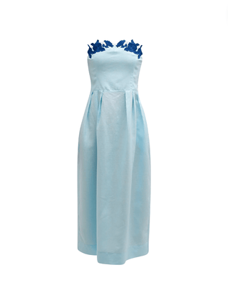 Lorr Midi Dress in Blue