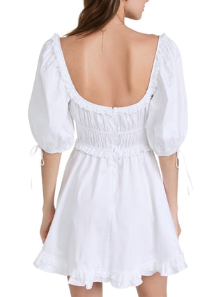 Jackson Mini Dress in White