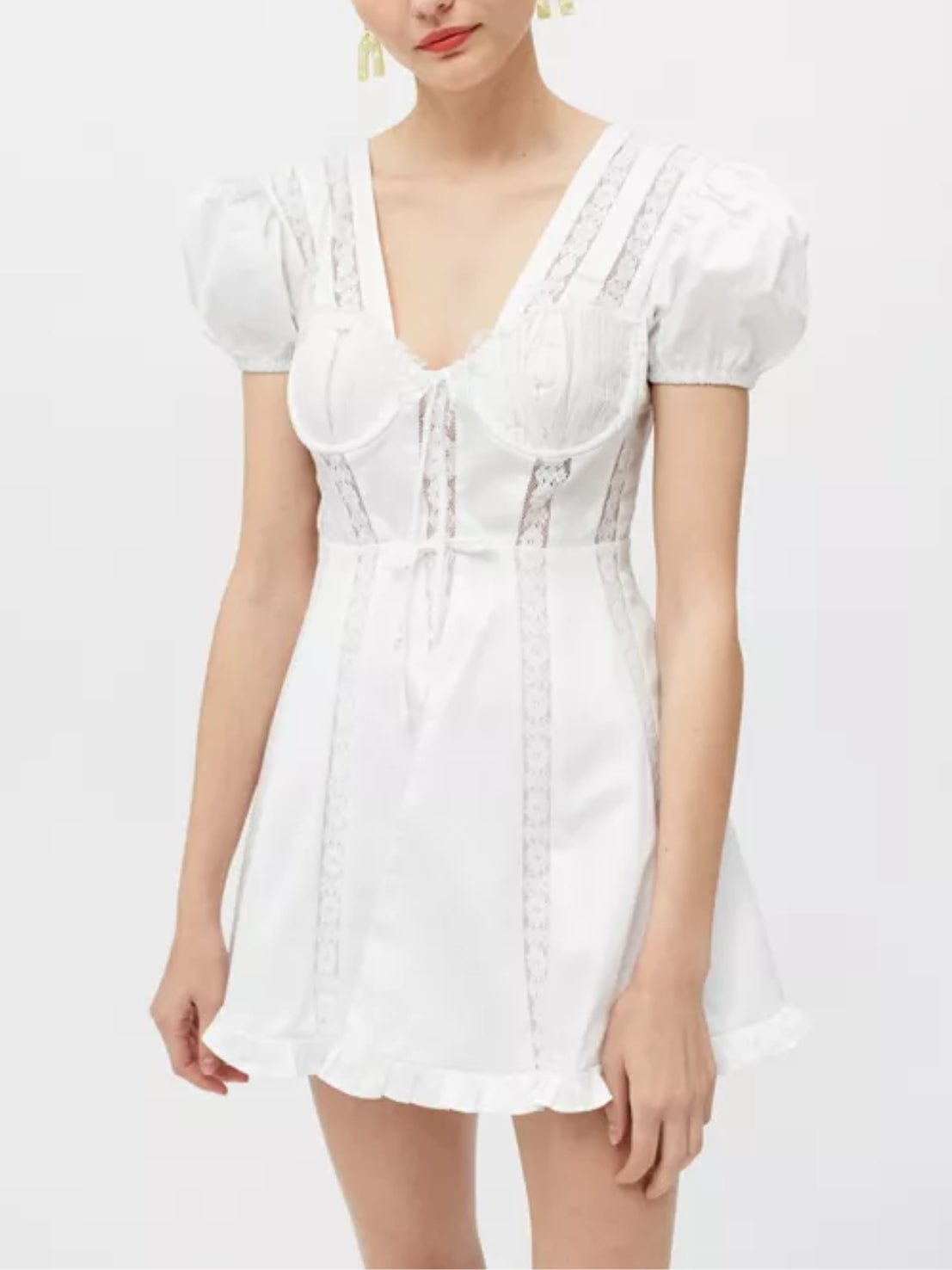 Maura Mini Dress in White