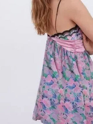 Odette Floral mini dress