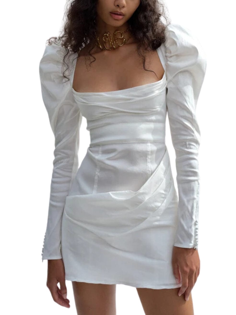 White Etta Mini Dress