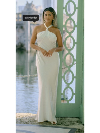Santorini Bridal Gown in Off White