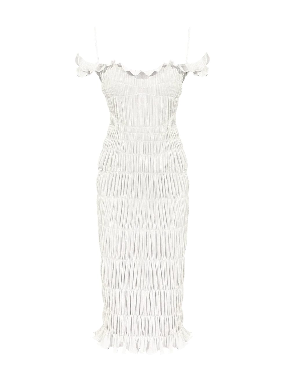 Indra Dress in White
