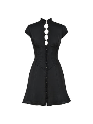 Carmina satin dress