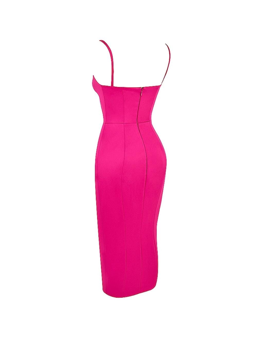 Casimira satin dress
