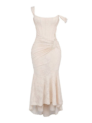 Cesca Vintage Cream Floral Maxi Dress