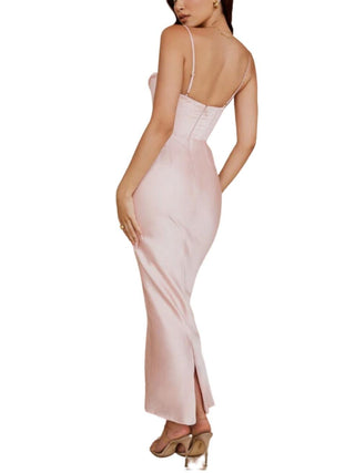 Charmaine Corset Dress in Pink