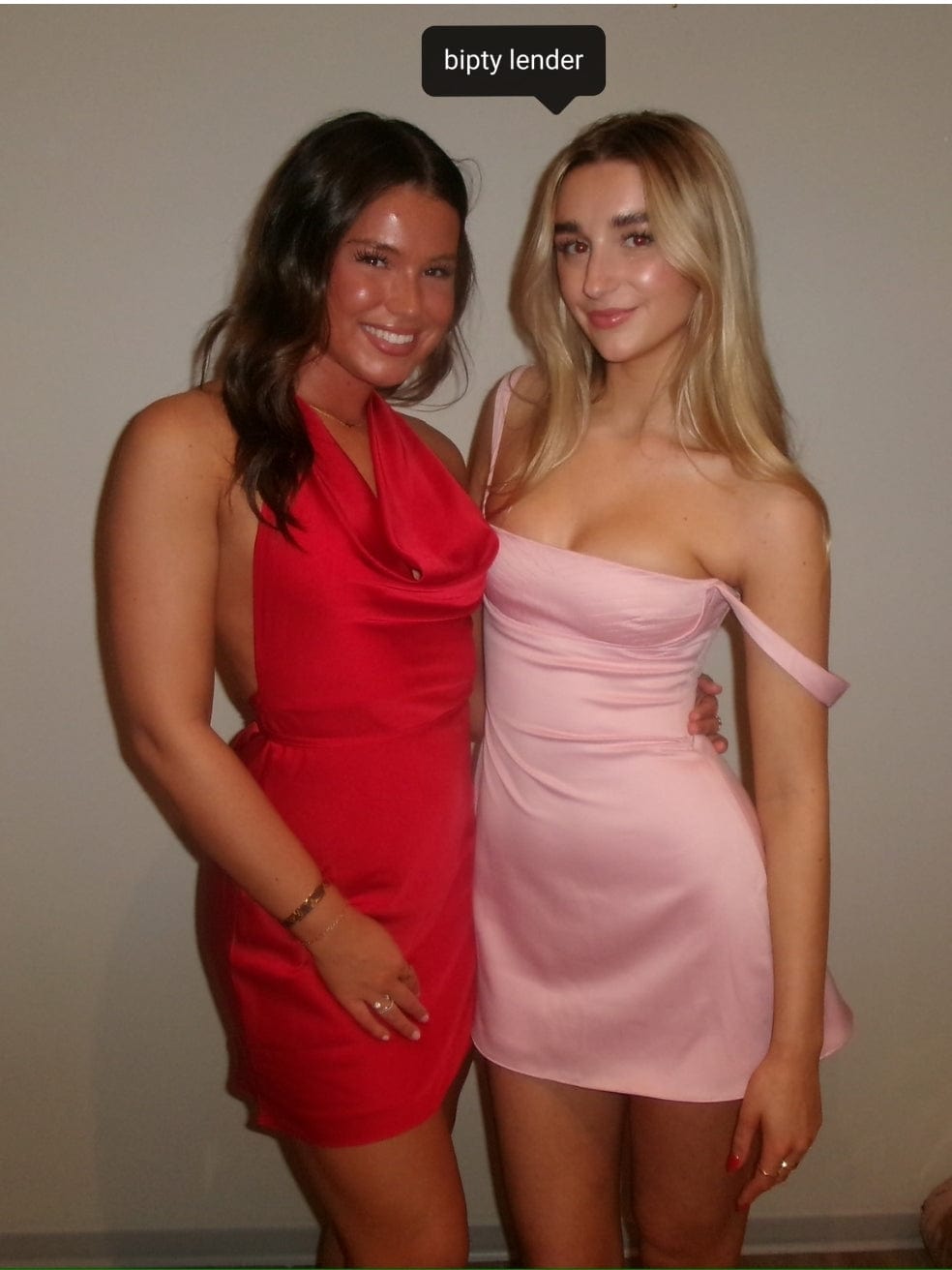 Kara Pink Quarts Mini Dress