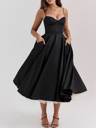 Mademoiselle Dress in Black