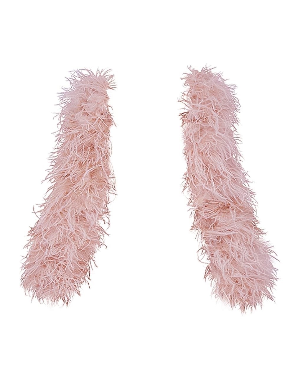 Ash Soft Pink Marabou Sleeve Jacket