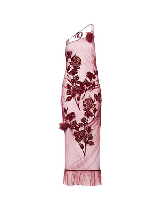 La Belle floral Print Woven Midi dress