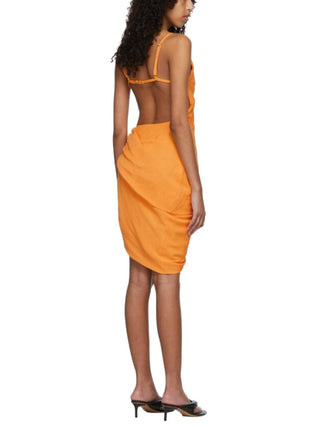 La Robe Saudade dress in Orange