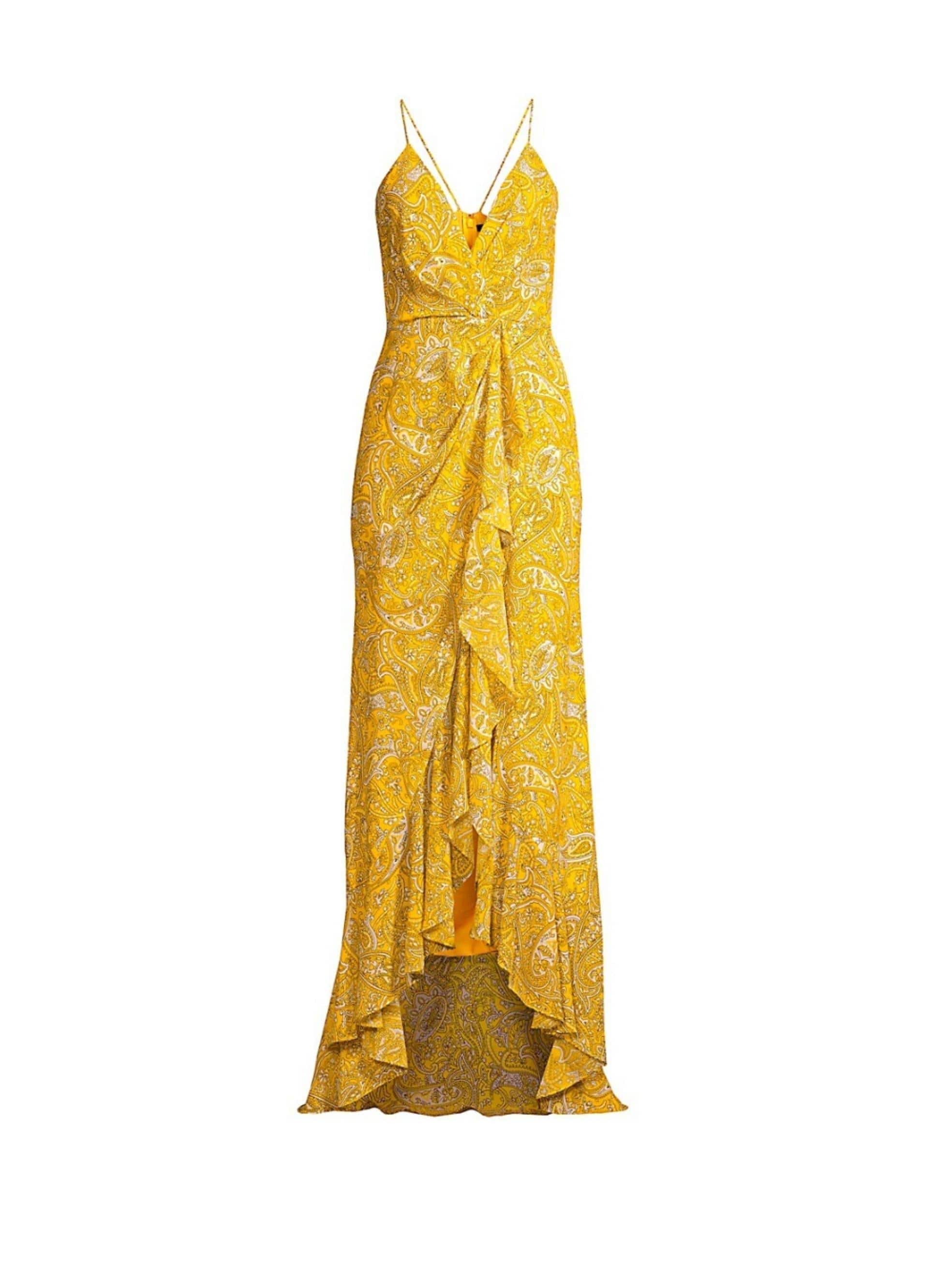 Jay godfrey best sale yellow gown