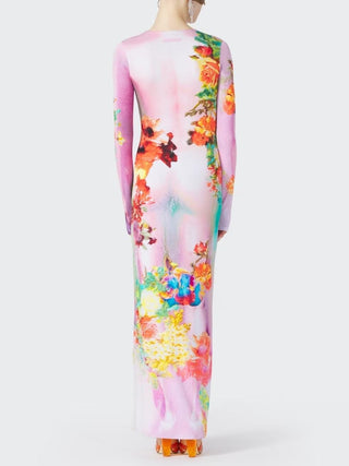 The Pink Body Flowers Dress
