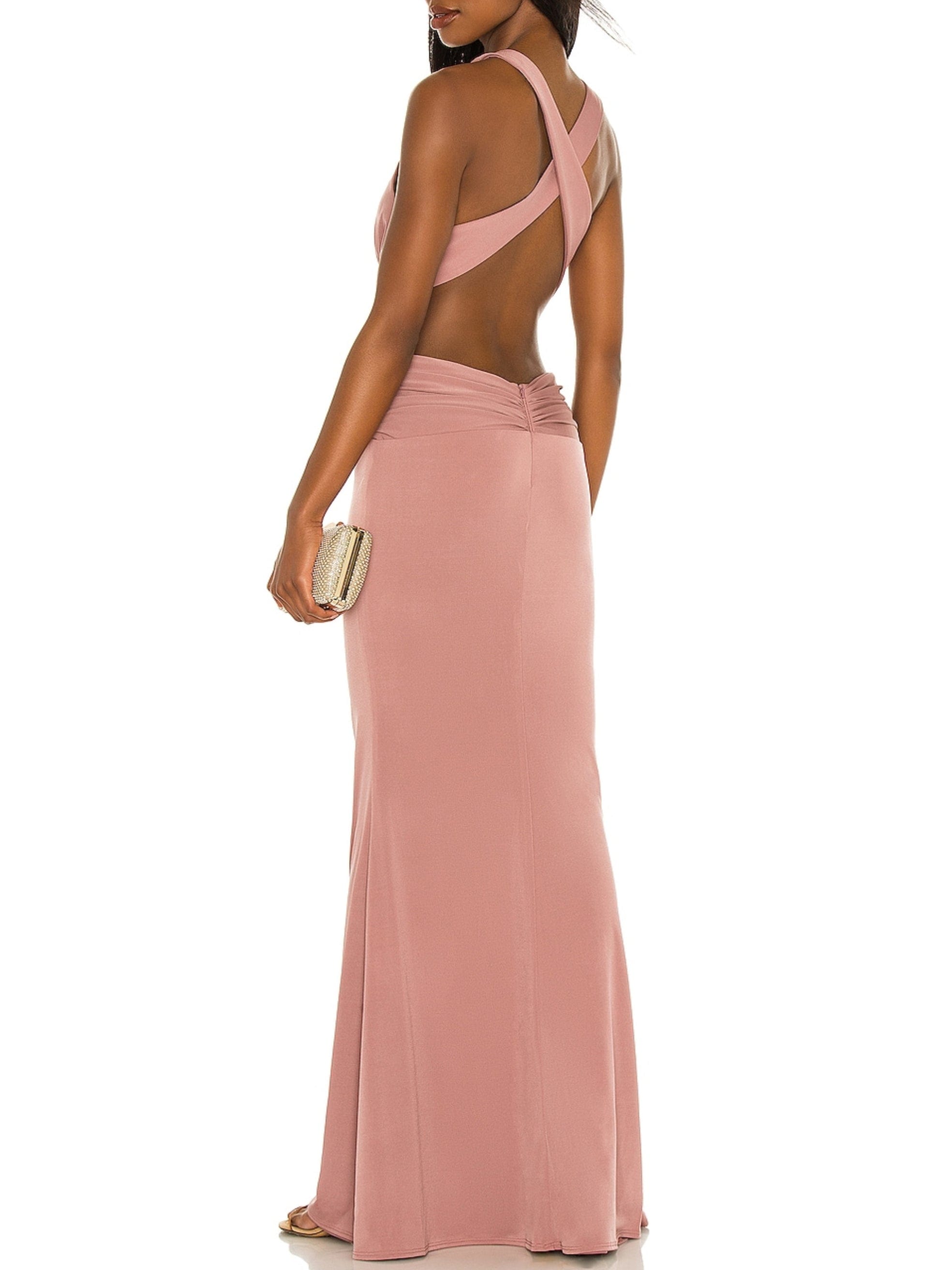 Secret Agent Dress in Rose