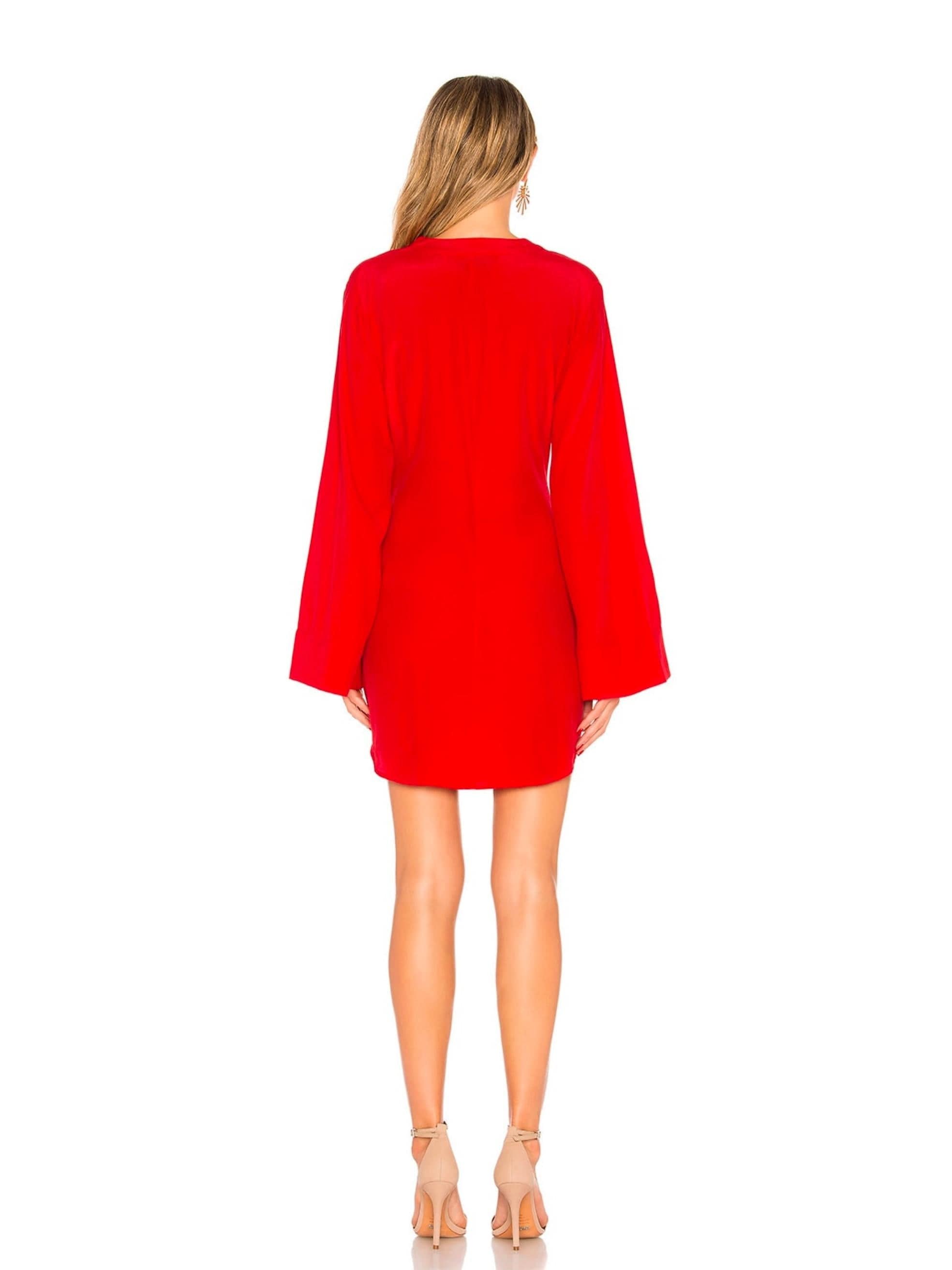 Janeiro Mini Dress in Red