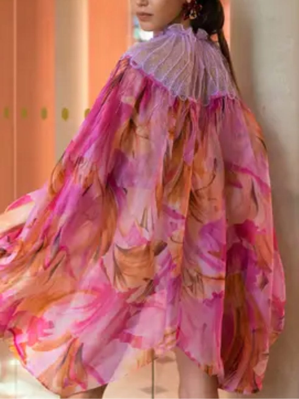 Olga Poppies Dress