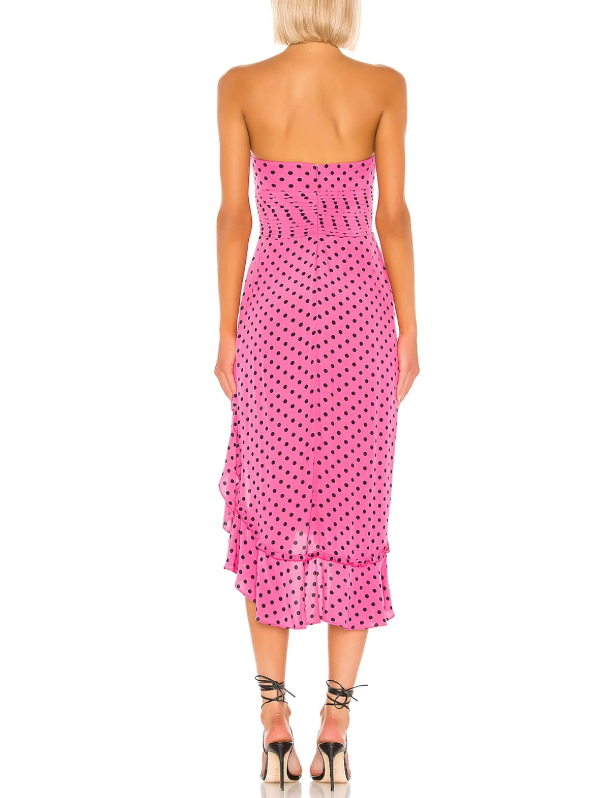 Miranda Dress in Bubblegum Pink