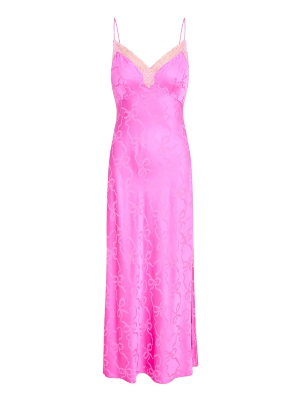 Manuela Slip Dress in Wild Orchid Pink