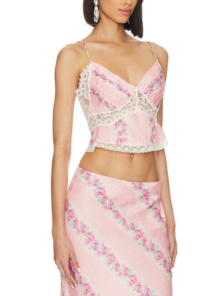 Noam Maxi Skirt & Spritely Lace Camisole