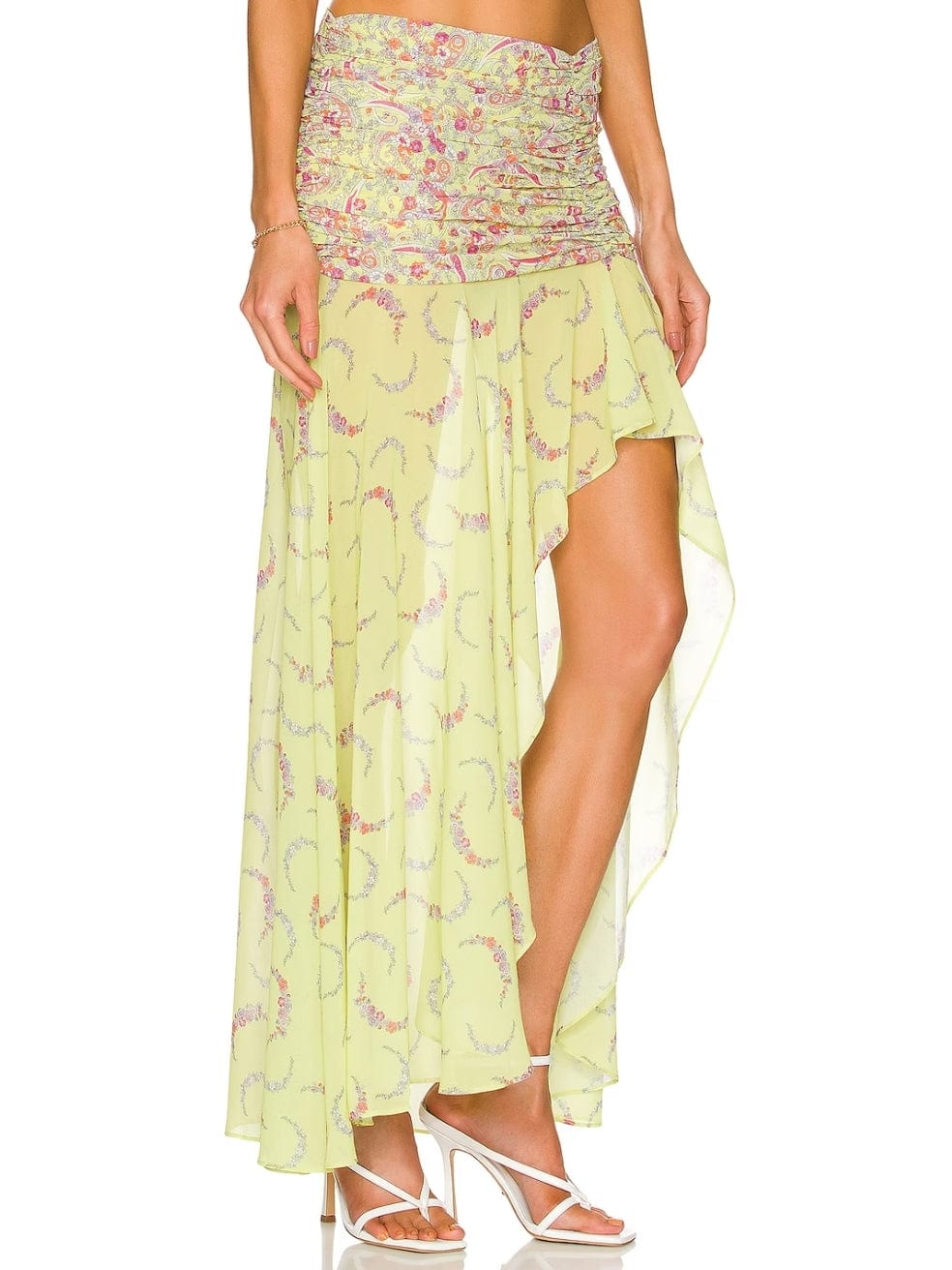 Tatiana Skirt in Margarita Lime