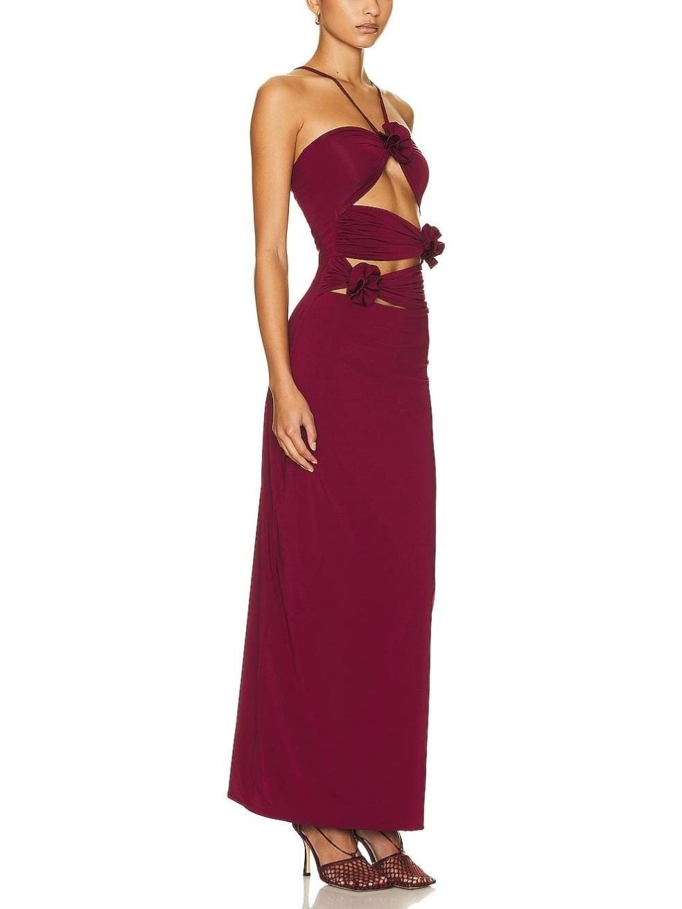 Coronel Veranera Maxi Dress In Red