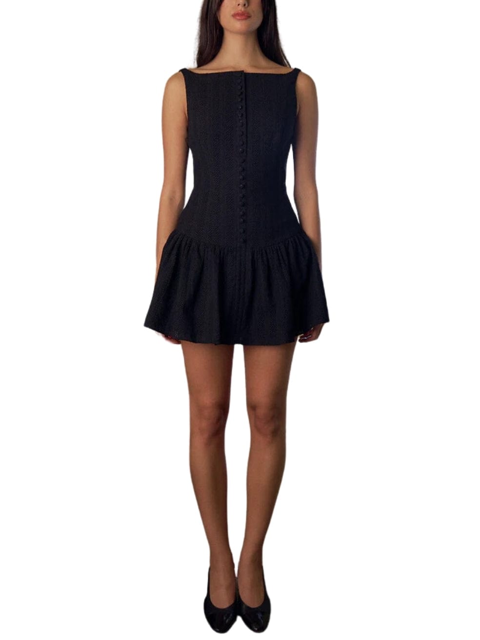 Kissing Booth Dress in Noir