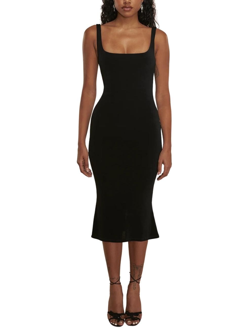 ワンピース Mirror Palais Supermodel Dress Black Supermodel Dress in Noir - Mirror Palais